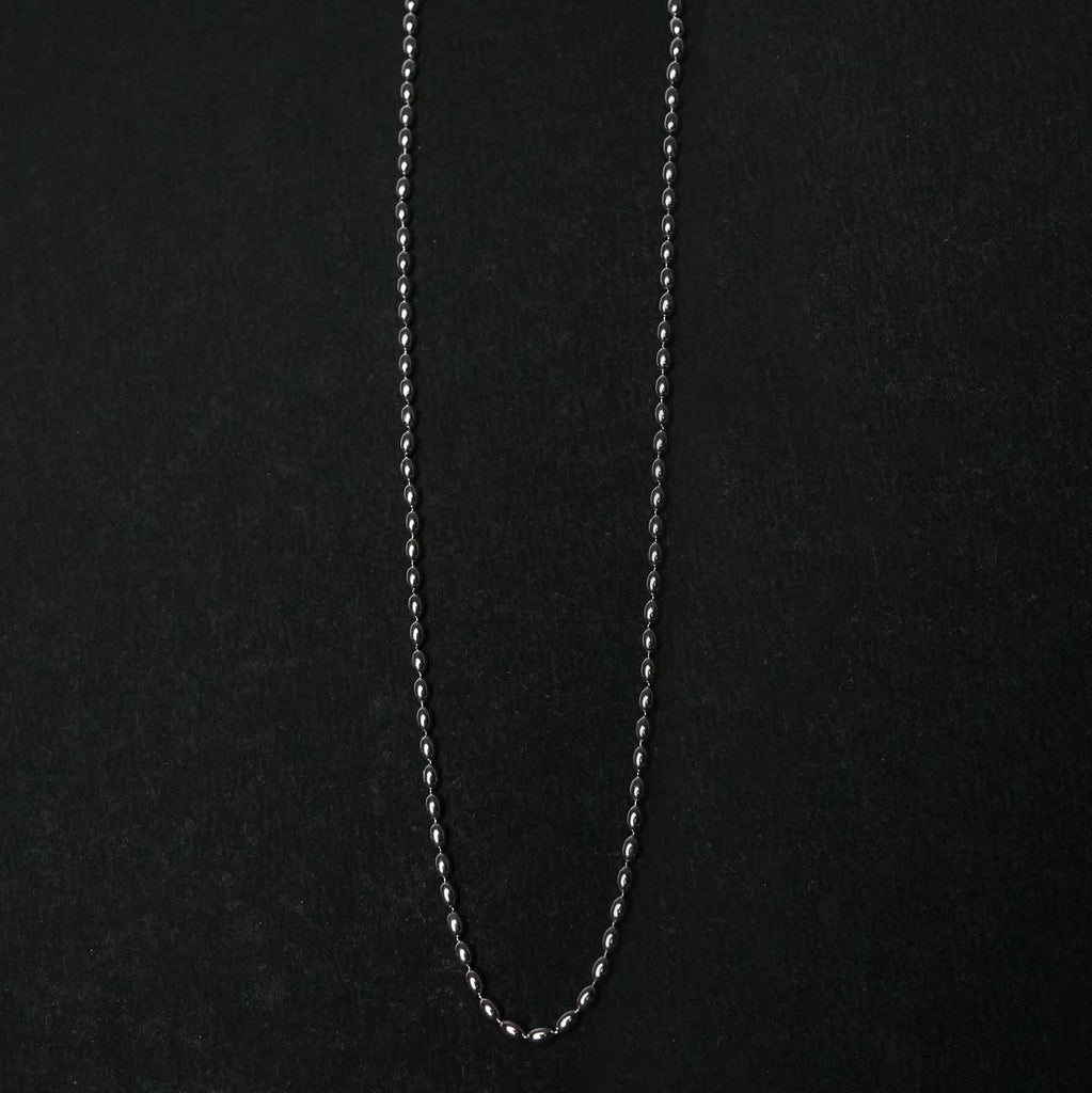 Buy Simple Beaded 925 Sterling Silver Chain