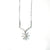 Buy Flower Drop Pendant And Chain 925 Sterling Silver jewellery