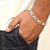 Buy online Mens Figaro Bracelet 925 Sterling Silver jewellery