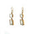 Buy Aqua Citrine Dangle Earring 925 Sterling Silver jewellery  for women