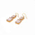 Buy Crepe Citrine Dangle Earring 925 Sterling Silver Jewellery for women