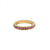 Buy Gold Plated Ruby Ring 925 Sterling Silver jewellery