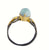 RITI- Sterling Silver Unisex Oxidised Gold Plated  Ring - Auriann