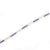 Buy 925 Sterling Silver Jewellery Frosted Purple Anklet for women