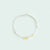 Buy 925 Sterling Silver Jewellery Golden Beaded Bracelet