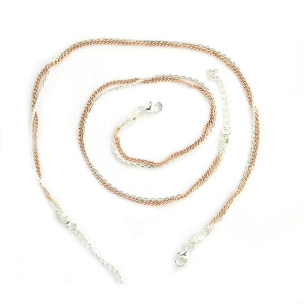 Buy Rose Gold Chain 925 Sterling Silver Anklet