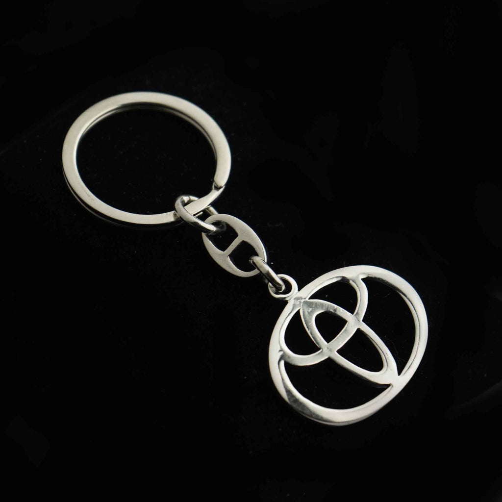 Buy 925 Sterling Silver Toyota Key Chain