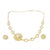 Buy Flower Pearl Necklace With Earrings 925 Sterling Silver jewellery