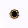 Buy Natural Agate Stone Vintage 925 Sterling Silver jewellery Ring
