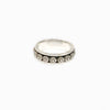 Buy online 925 Sterling Silver Floral Band Ring