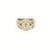 Buy Gold Plated Men's Watch Ring 925 Sterling Silver jewellery