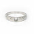 Buy 925 Sterling Silver White Zircon Stone Classic Ring