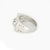 925 Sterling Silver Pearl White Stone Ring