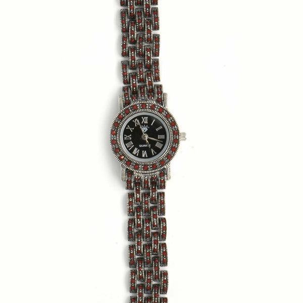 RITI- 925 Sterling Silver Oxidised Watch