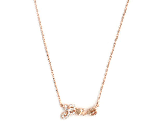Buy Love Pendant Chain 925 Sterling Silver jewellery