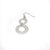 Buy 925 Sterling Silver Jewellery Linked Circle Hoop Earring