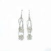 Buy 925 Sterling Silver Jewellery Dual Drop Earring
