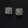Buy online Crystal Solitaire Stud 925 Sterling Silver jewellery
