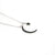 Buy 925 Sterling Silver Jewellery Moon Pendant with Chain