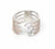 925 Sterling Silver Four Finger Ring