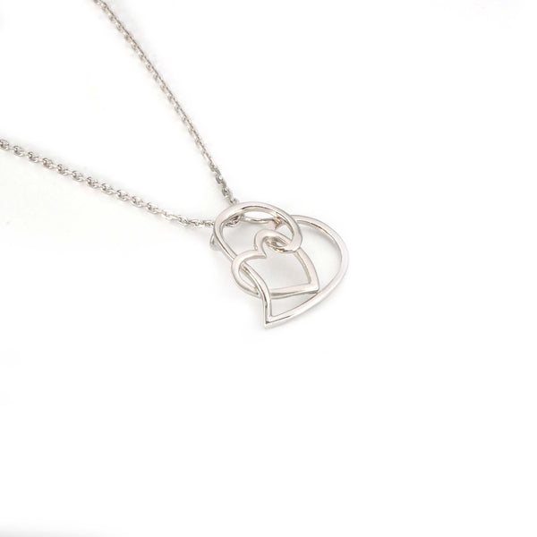 925 Sterling Silver All Heart Necklace