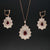 925 Sterling Silver Bridal Pendant With Earring
