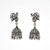 925 Sterling Silver Elegant Oxidised Jhumka Earring
