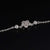 Buy 925 Sterling Silver Jewellery Flower Charm Anklet