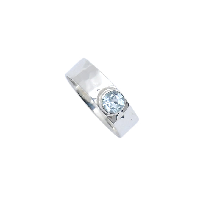 Sterling Silver Fancy CZ Ring - Auriann