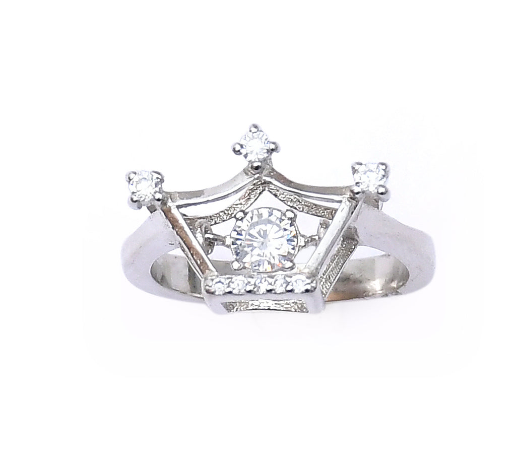 Sterling Silver Dancing King Ring - Auriann