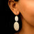925 Sterling Silver Coin Earring for women