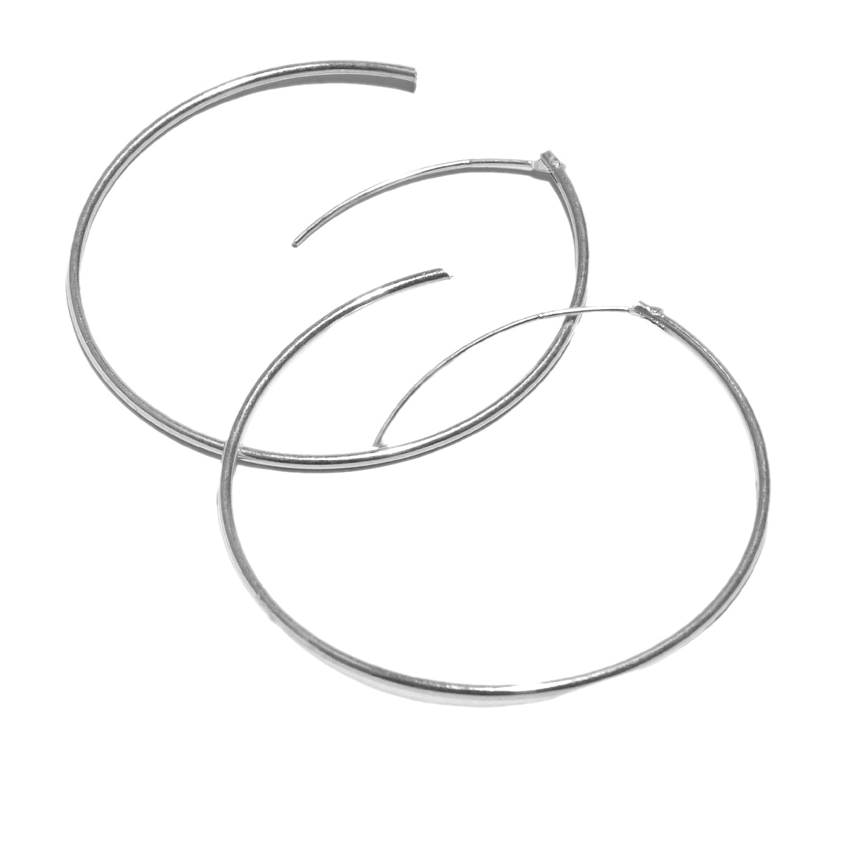 Hoop earrings - medium – Kina NZ Design + Artspace