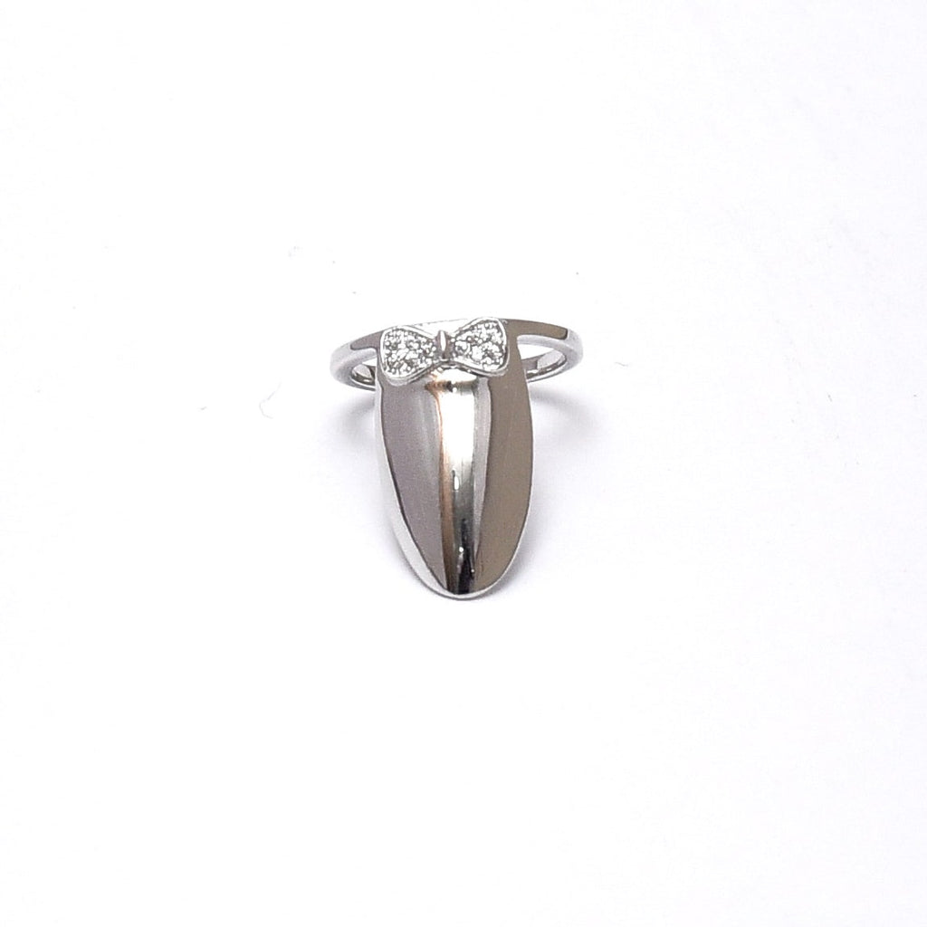 Buy 925 Sterling Silver Bow Nail