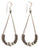 RITI- 925 Sterling Silver Oxidised Hanging Earring