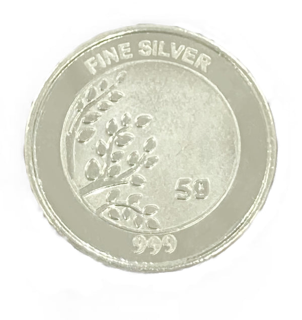 999 Pure Silver 5Gram Silver Coin
