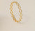 Buy 925 Sterling Silver Jewellery Gold Plated Foldable Ring Bangle